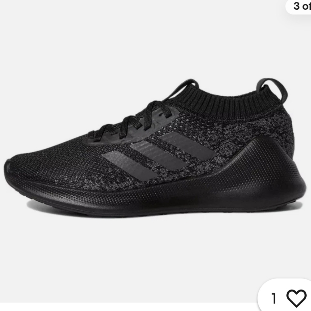 adidas Mens Purebounce+ Sport Running Shoes Size 9 Carbon Black